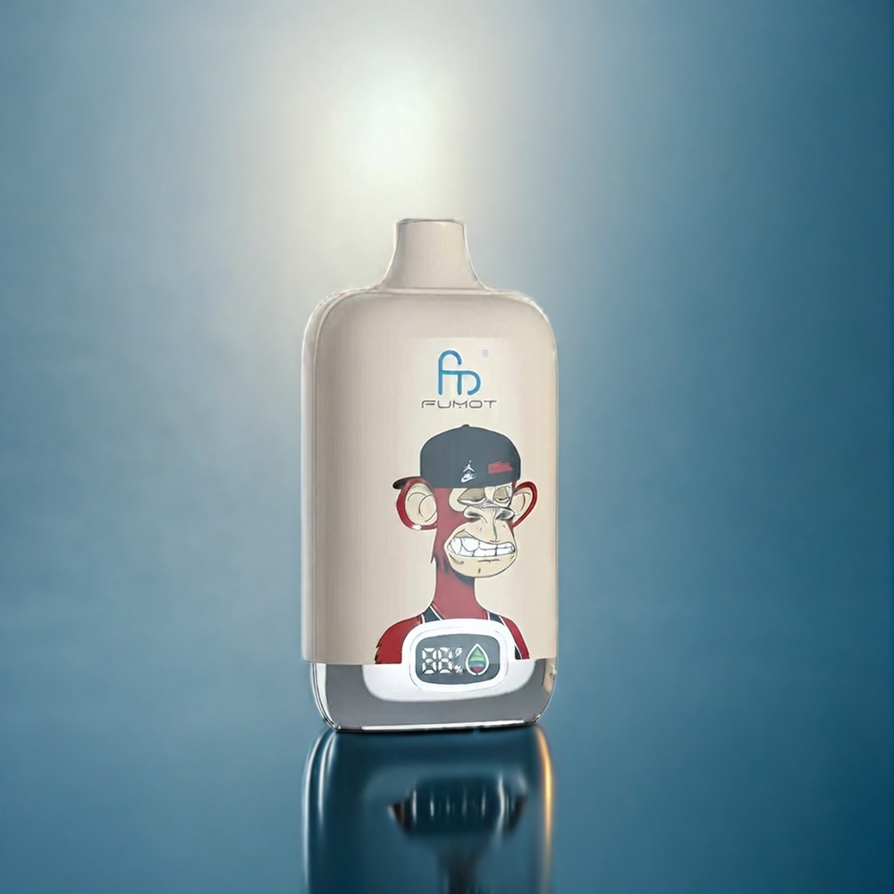 Körsbär Bär Smak Fumot Tornado Digital Box 12000 Puffar 20ml E-Liquid Mesh Coil Sverige Grossist