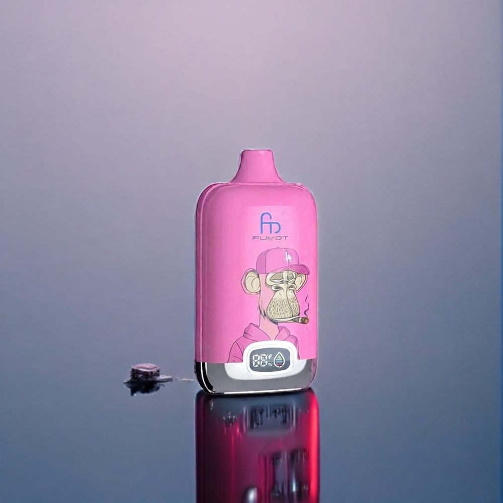Rosa Lemonad Fumot Tornado Digital Box 12000 Puffar Sverige Grossist Mesh Coil Type-C 20ml 550mAh MTL