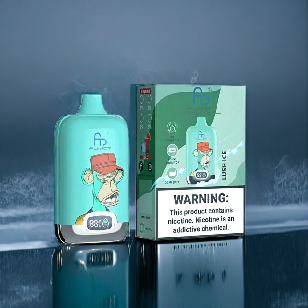 Saftig Is Fumot Tornado Digital Box 12000 Puffar Sverige Grossist 20ml MESH Type-C 550mAh 67g Tråddragen MTL