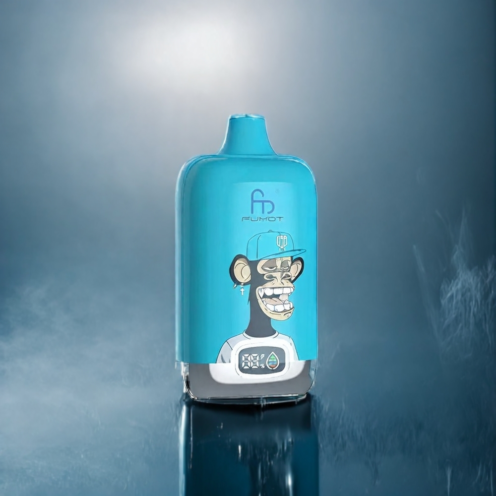 Svart Is Fumot Tornado Digital Sverige Grossist 20ml Mesh Coil 12000 Puffar 550mAh Type-C MTL