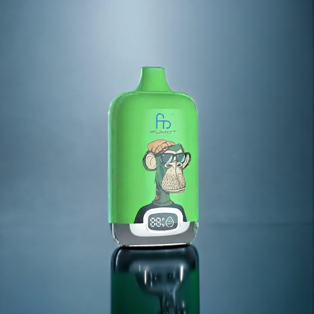 Äpple Kanel Fumot Tornado Digital 12000 Puffar 20ml Mesh Sverigegrossist