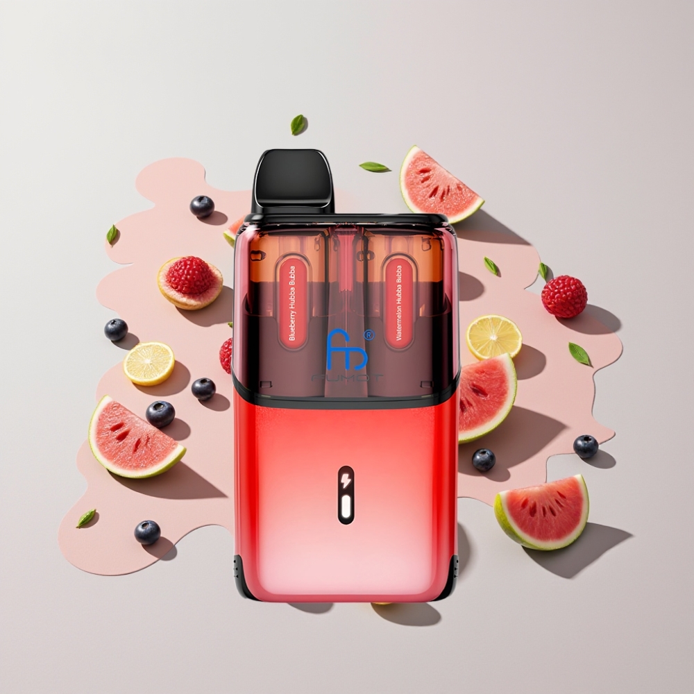 Fumot Ultra T32000 32000 puffar 800mAh 24ml Sverige Grossist Blåbär Hubba Bubba & Vattenmelon Hubba Bubba