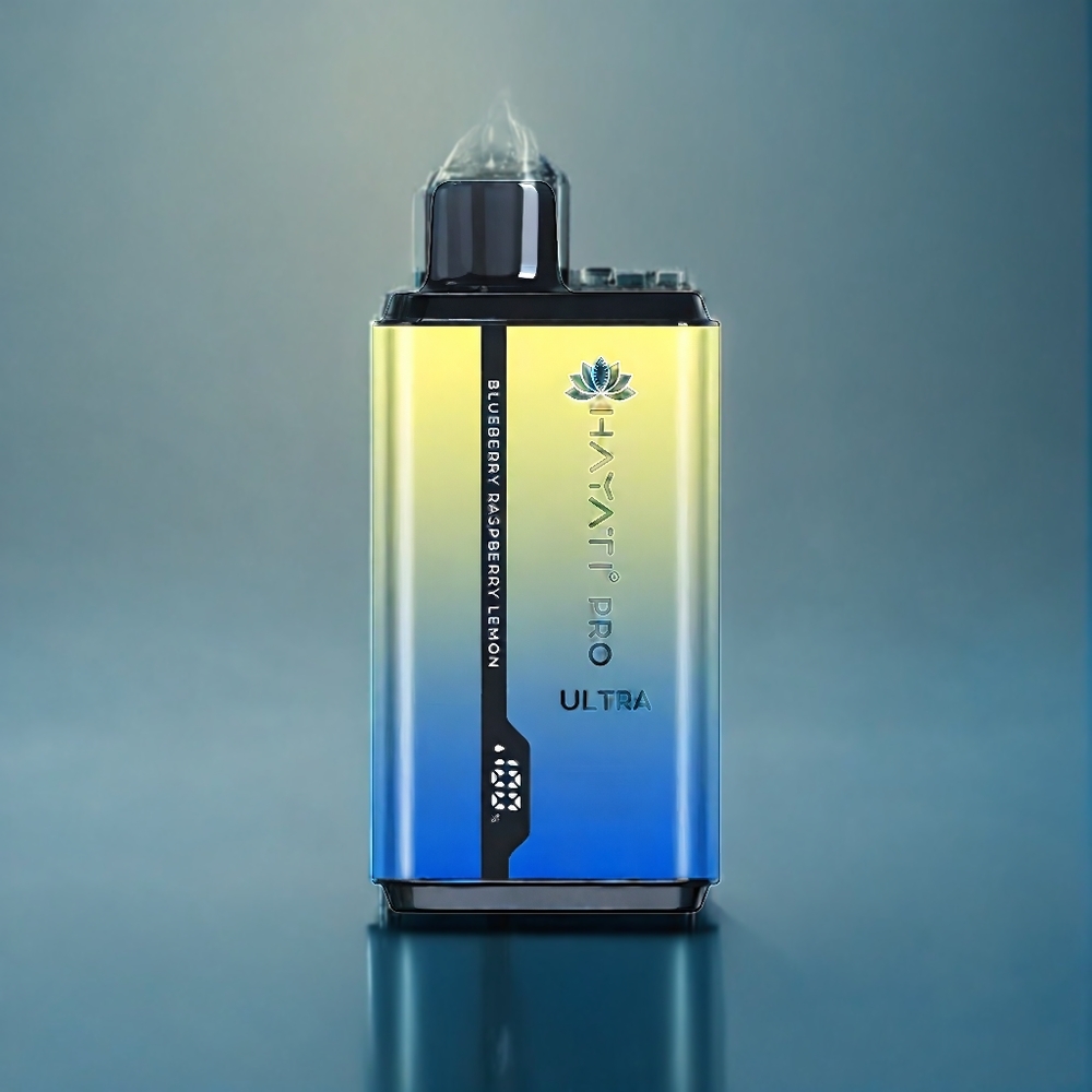 Blåbär Hallon Citron Hayati Pro Ultra 15000 Puffar 850mAh 2 12ml 2% 49 Smaker Sverige Grossist