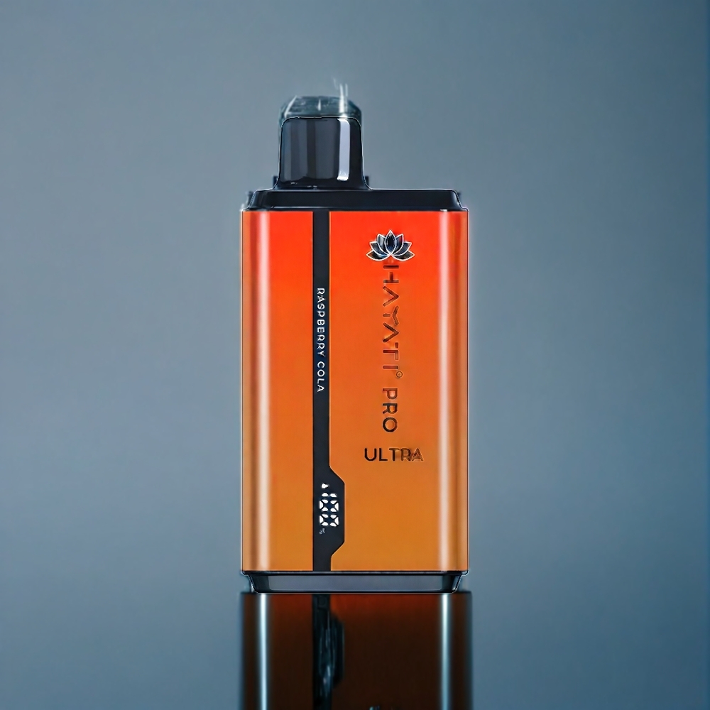 Hallonsmak Kola Hayati Pro Ultra 15000Puffar 850mAh 2 12ml 2% 49 Smaker Sverige Grossist