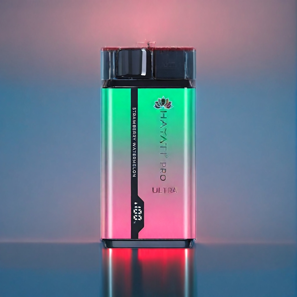 Jordgubb Vattenmelon Hayati Pro Ultra 15000Puffar 850mAh 2 12ml 2% Sverige Grossist