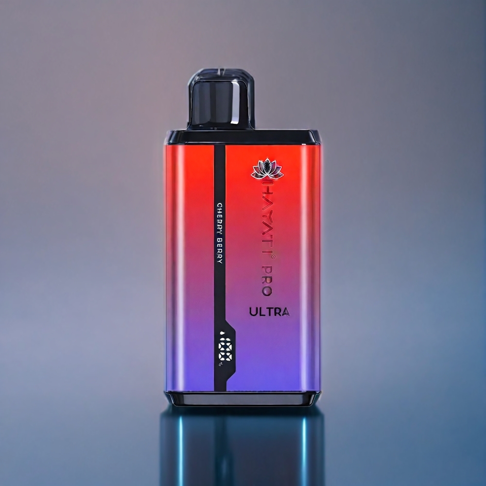 Körsbär Bär Hayati Pro Ultra Sverigegrossist 15000Puffar 850mAh 2 12ml 2% 49 Smaker