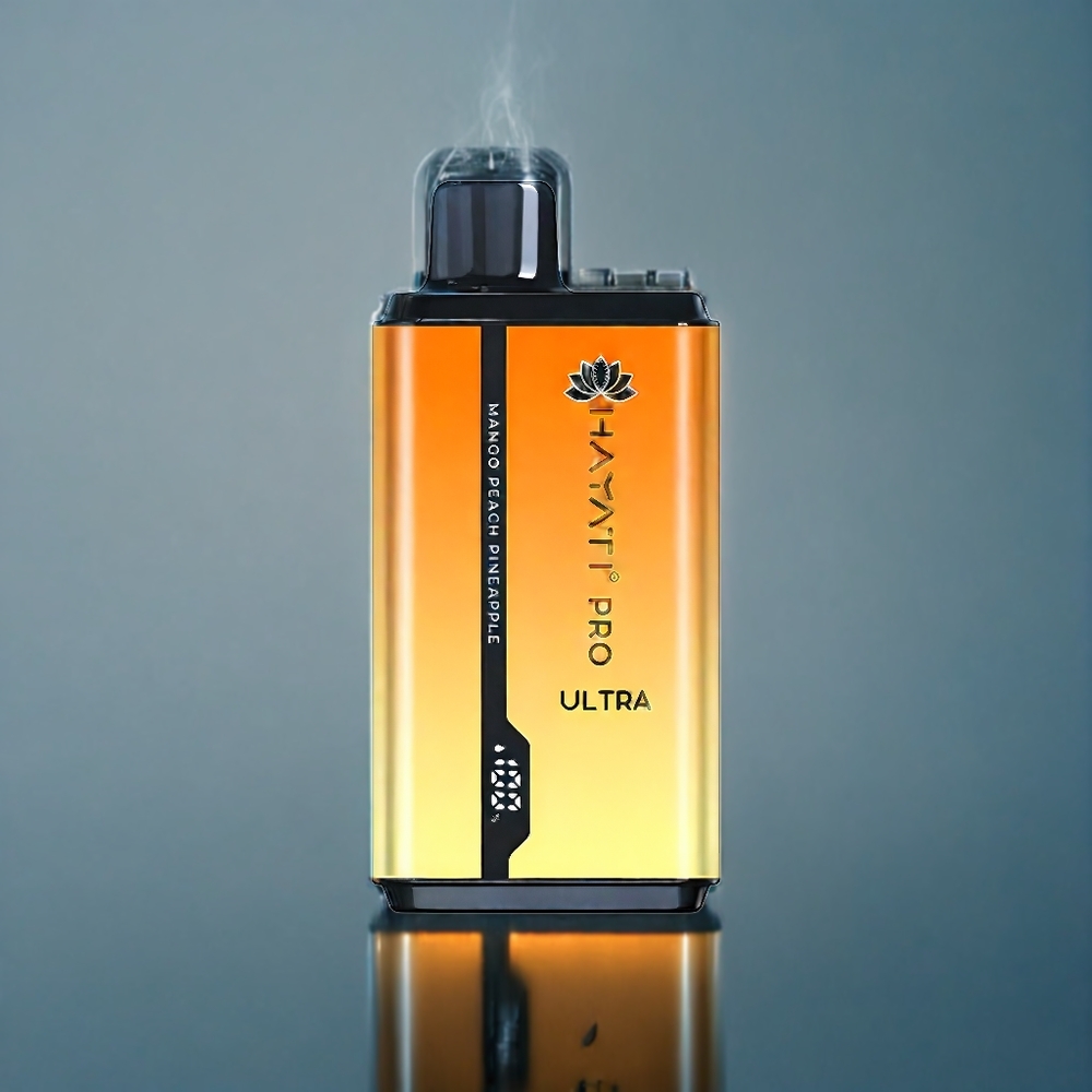 Mango Persika Ananas Hayati Pro Ultra 15000Puffar 850mAh 2 12ml 2% 49 Smaker Sverige Grossist