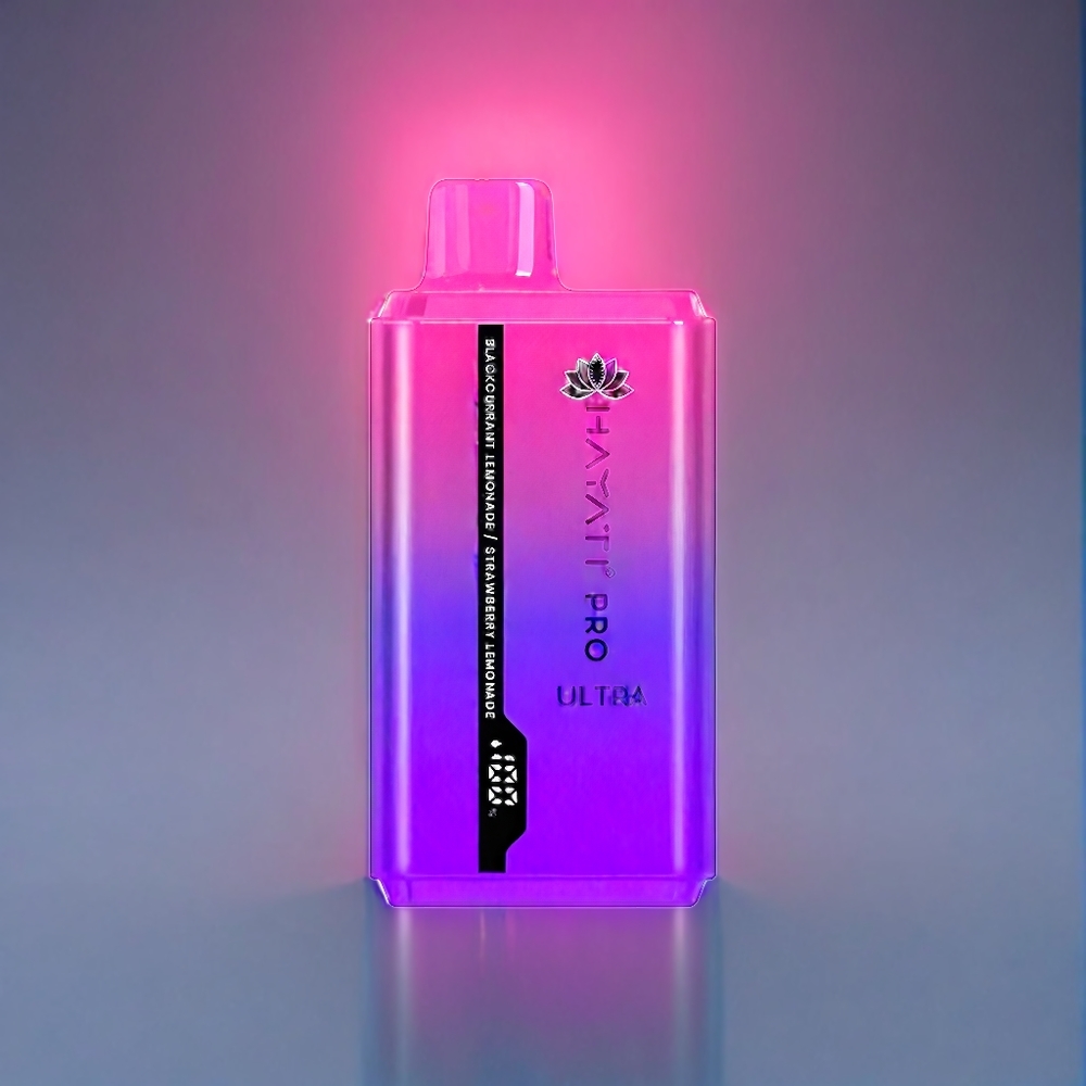 Svartvinbär & Citron & Jordgubb Citron Hayati Pro Ultra 15000Puffar 850mAh 2 12ml 2% Sverige Grossist