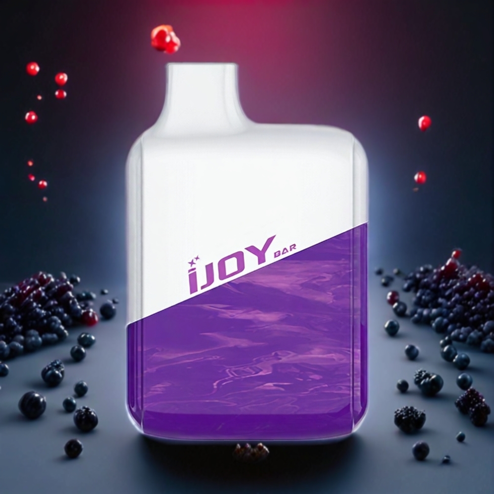 IJOY Bar 1500 Puffs Sverigegrossist Svartvinbär Druva