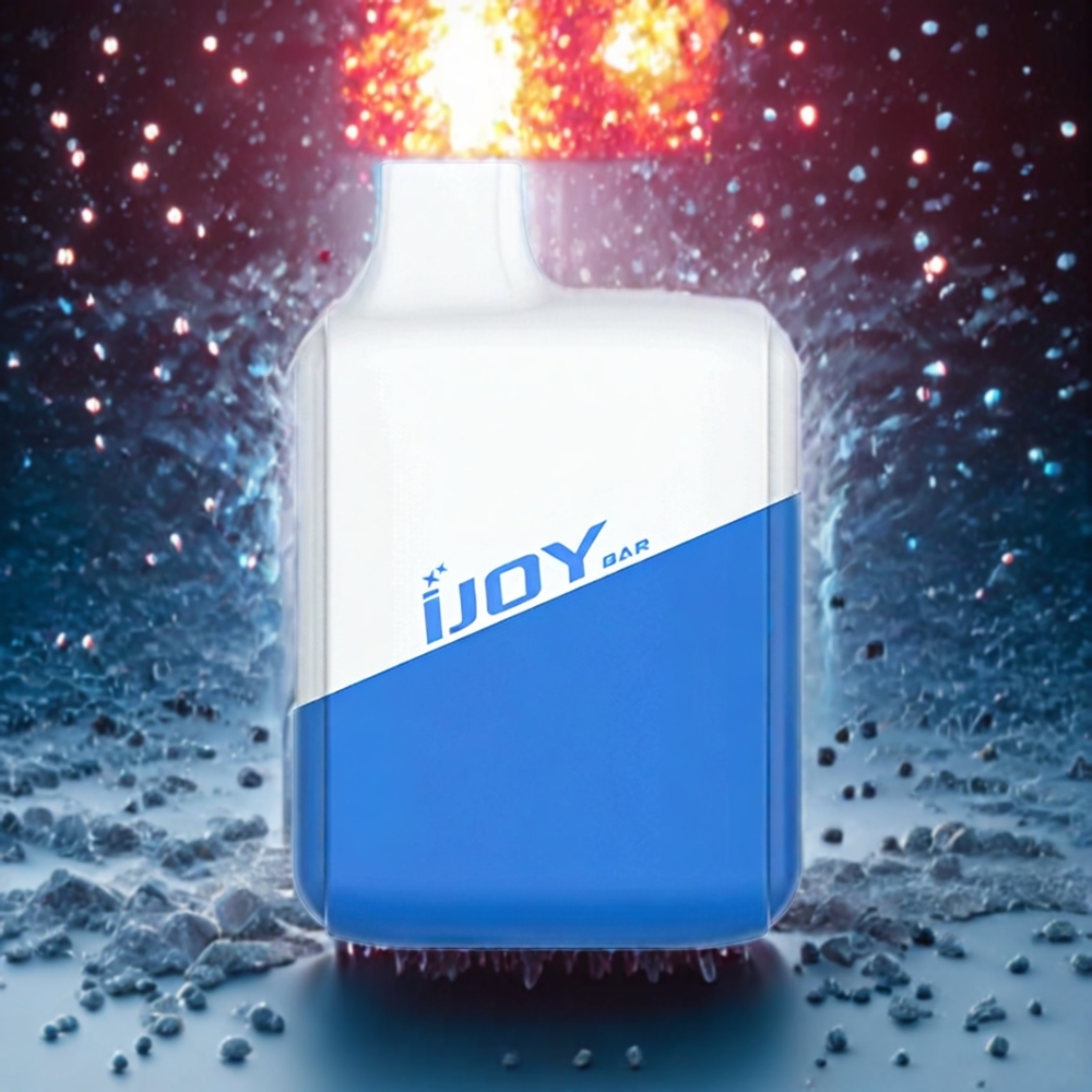 IJOY Bar 600 Puff 500mAh Blå Hallon Is Sverige Grossist