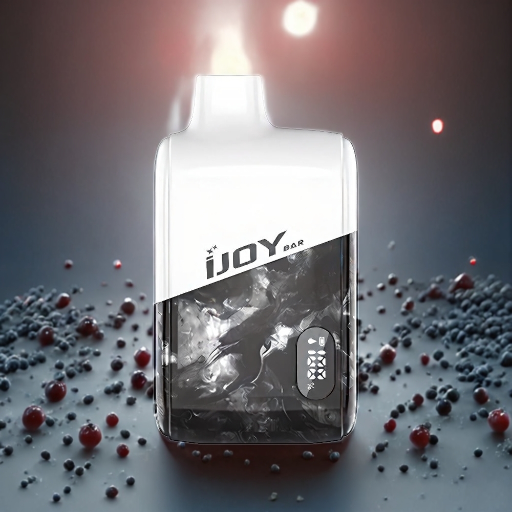 IJOY Bar IC8000 8000 puffar 18ml Type-C Laddning Sverige Grossist Blåbär Vattenmelon