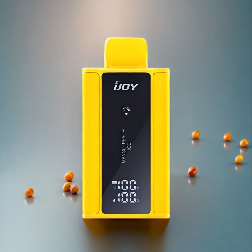 IJOY Captain 10000 Puffar Justerbar Effekt Sverige Grossist Mango Persika Is