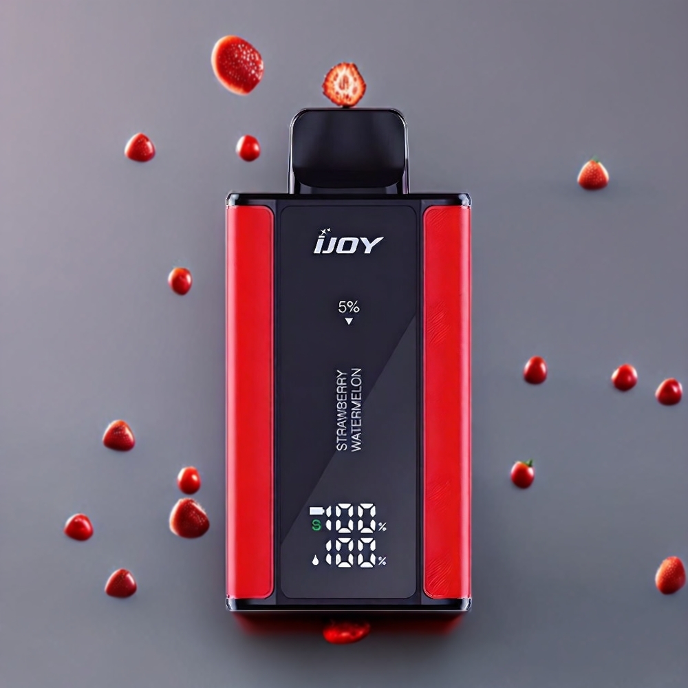 IJOY Captain 10000 Puffs 18ml 5% Nikotin Sverige Grossist Jordgubb Vattenmelon
