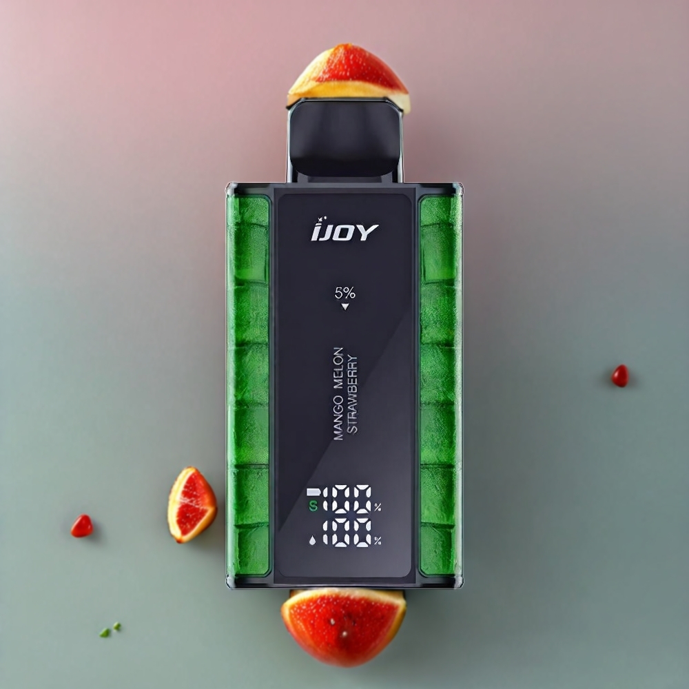 IJOY Captain 10000 Puffs 18ml 5% Sverige Grossist Mango Melon Jordgubb