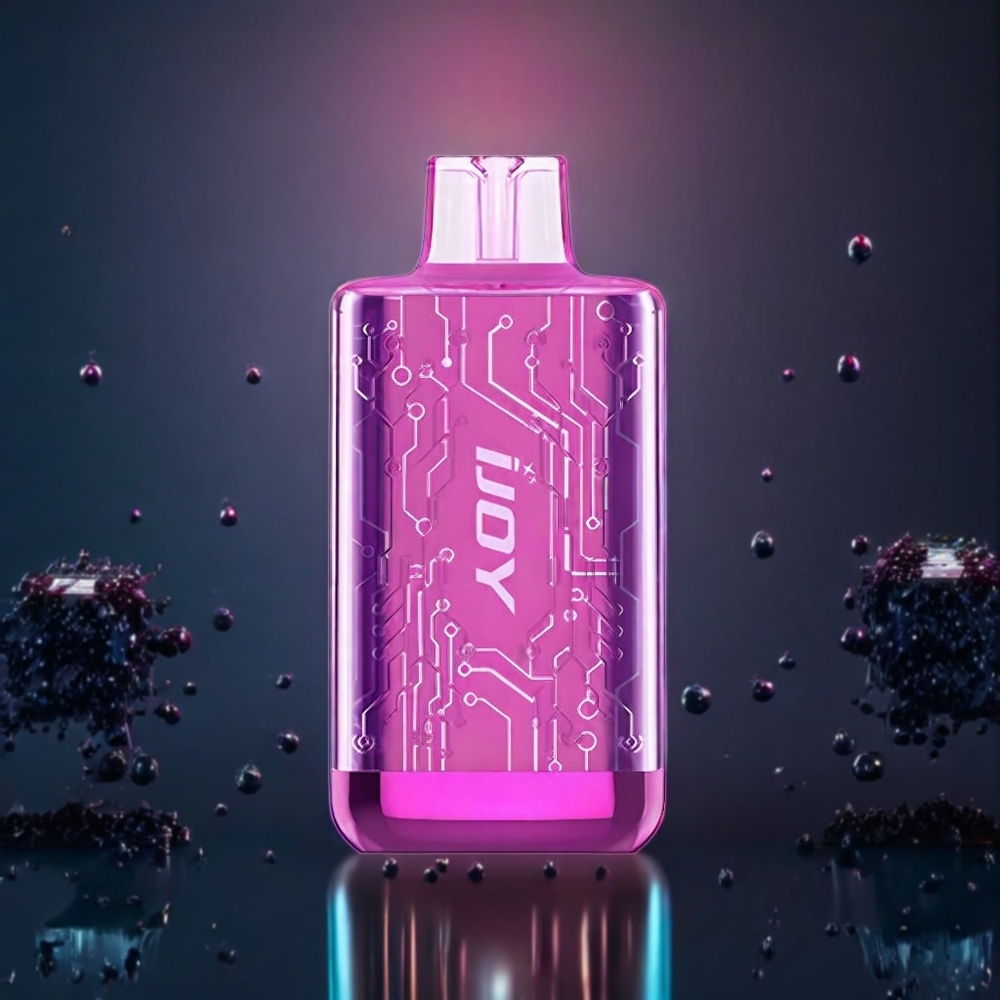 IJOY CYBER 5000 Puffar 13ml 550mAh Sverige Grossist Svart Björnbär