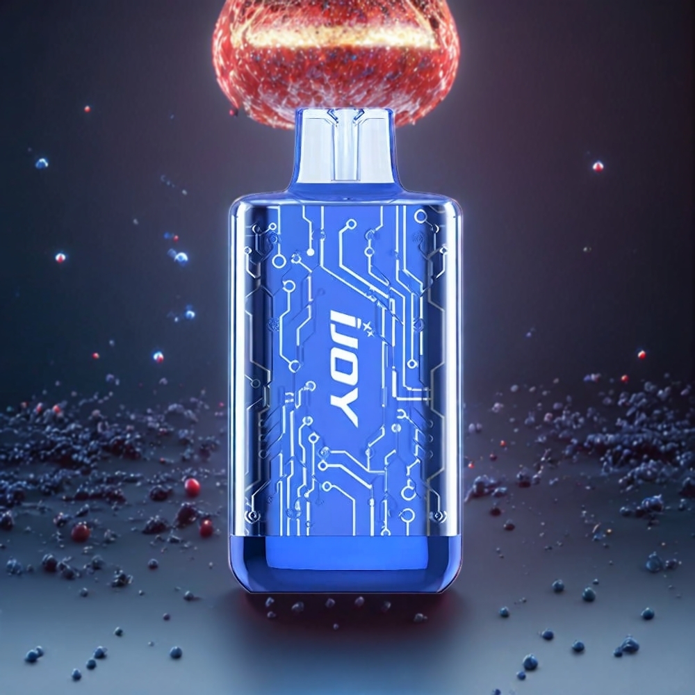 IJOY CYBER 5000 Puffar 13ml 550mAh Type-C Sverige Grossist Blå Hallon