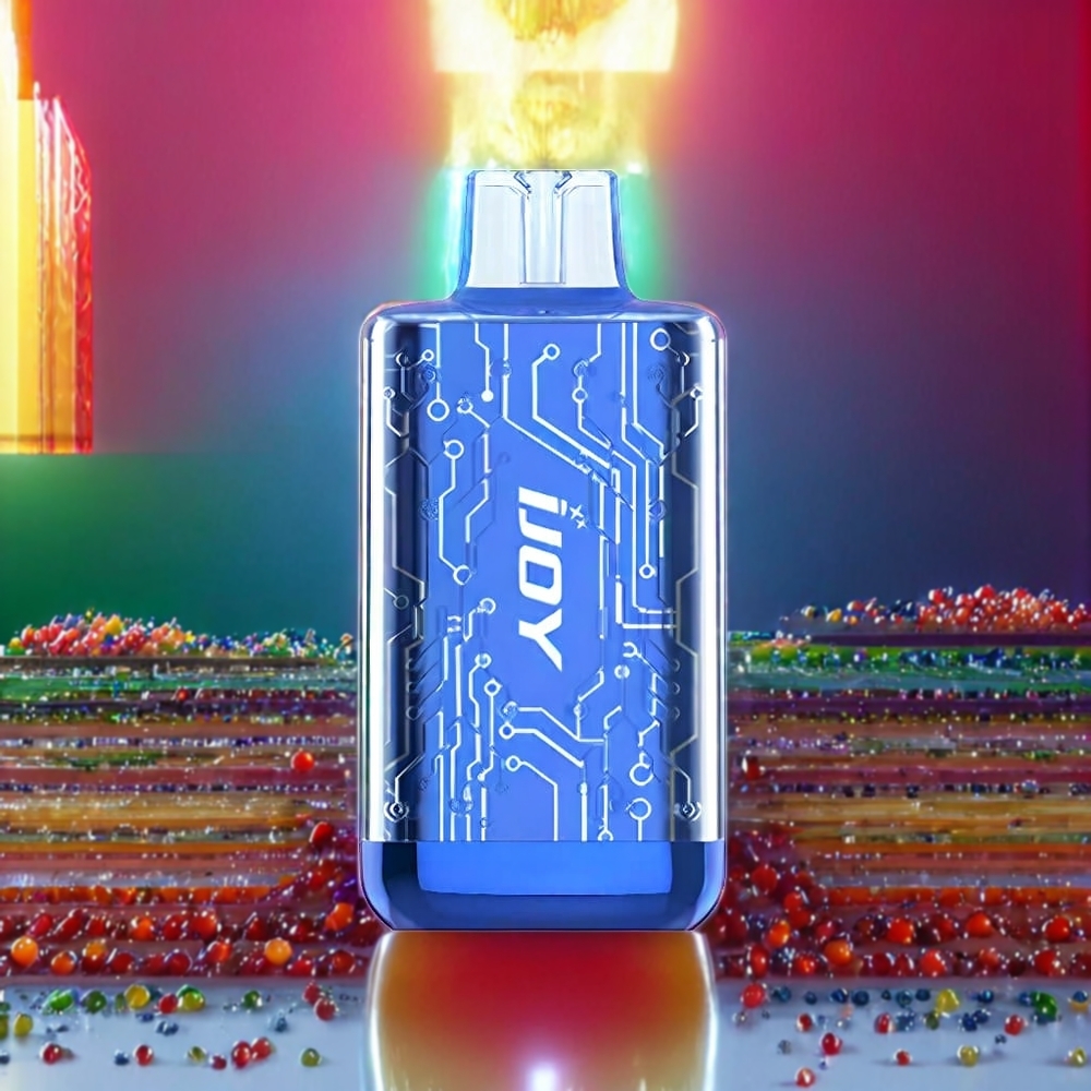 IJOY CYBER 5000 Puffar Engångs 13ml 550mAh Sverige Grossist Regnbågsgodis