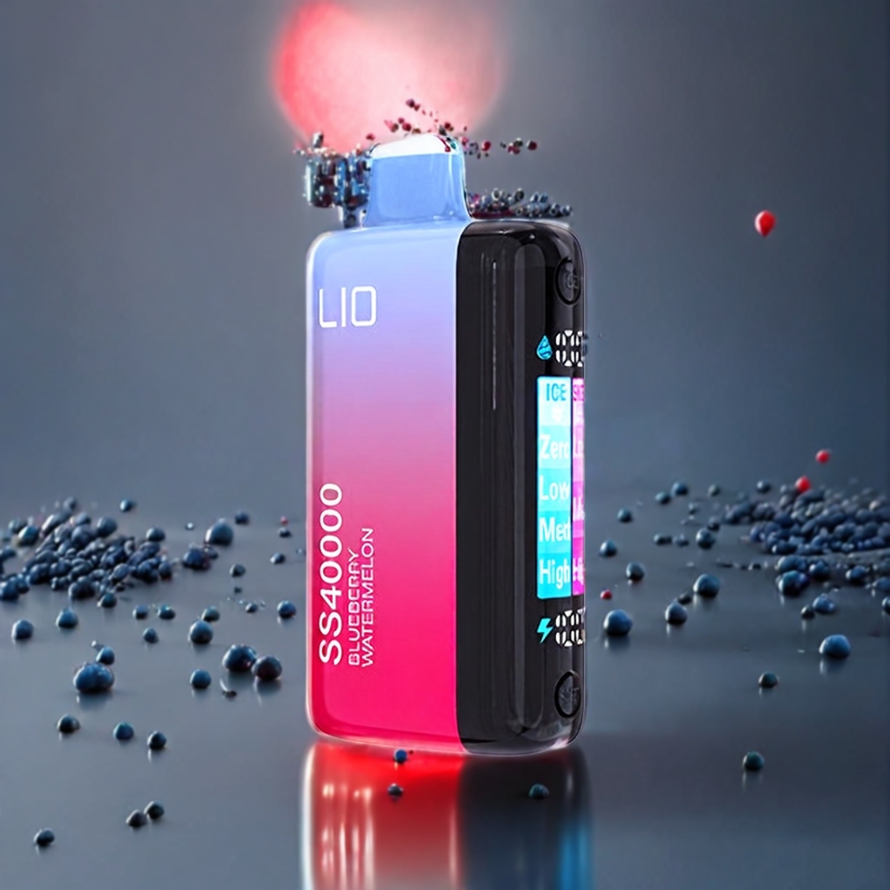 IJOY LIO SS40000 40000 Mun 22ML Blåbär Vattenmelon Sverige Grossist