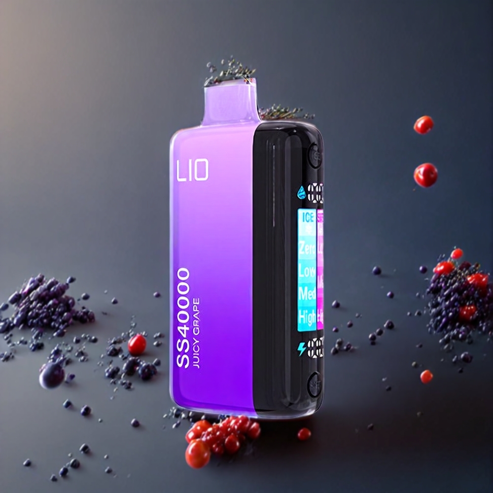 IJOY LIO SS40000 40000 Puff 22ML 1100 mAh TYPE-C Sverige Grossist Julgrape