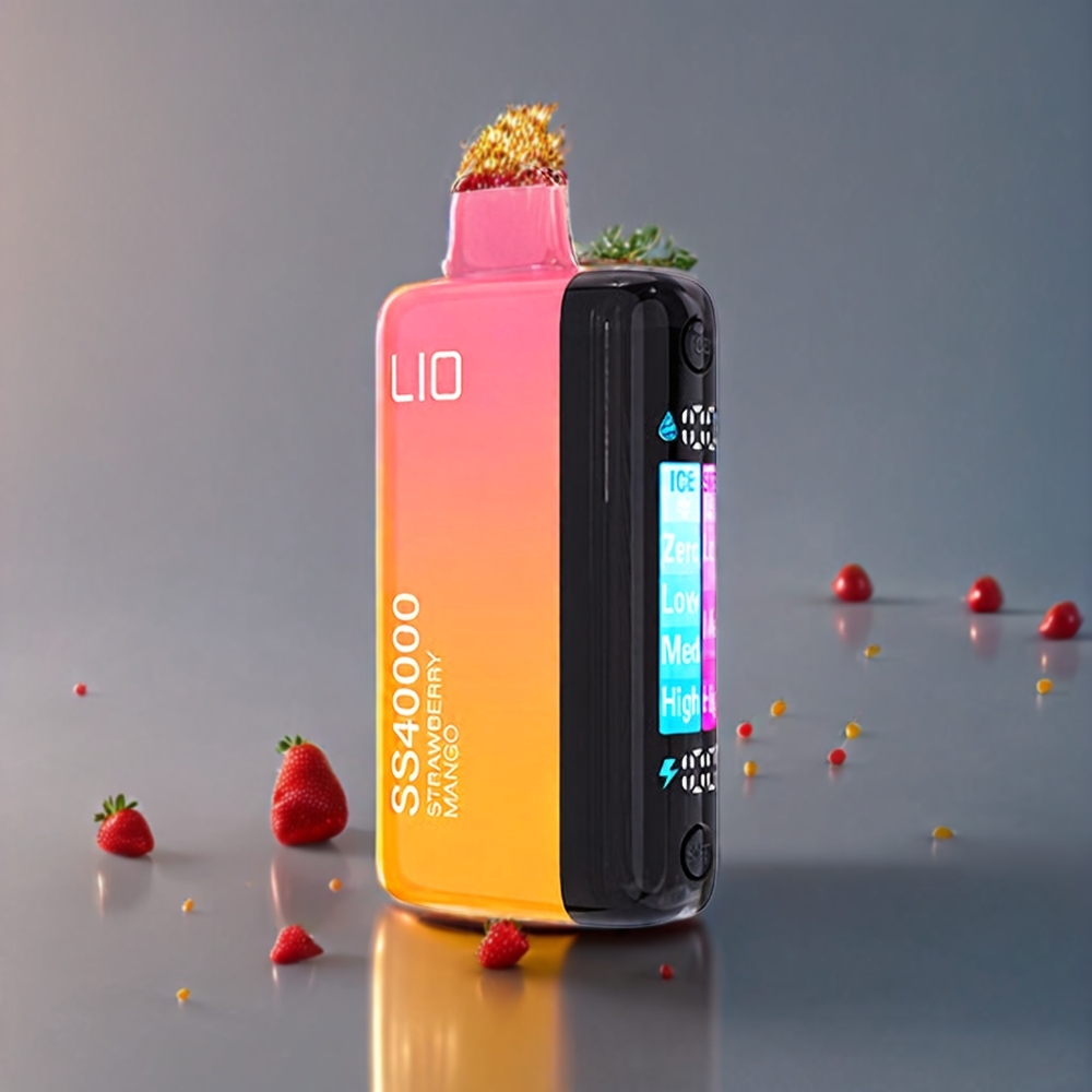IJOY LIO SS40000 40000 Puffar 22ML 1100 mAh Sverige Grossist Jordgubb Mango