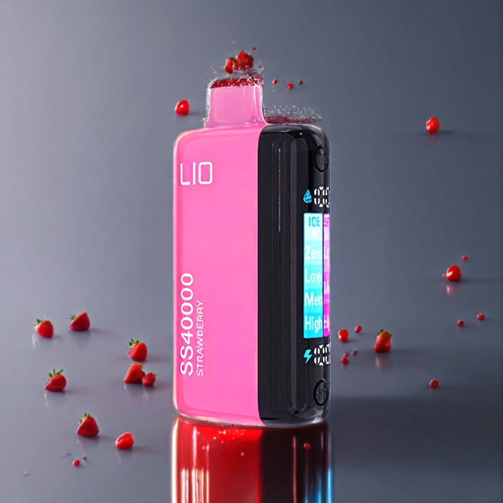 IJOY LIO SS40000 40000 Puffar 22ML 1100 mAh Sverige Grossist Jordgubb