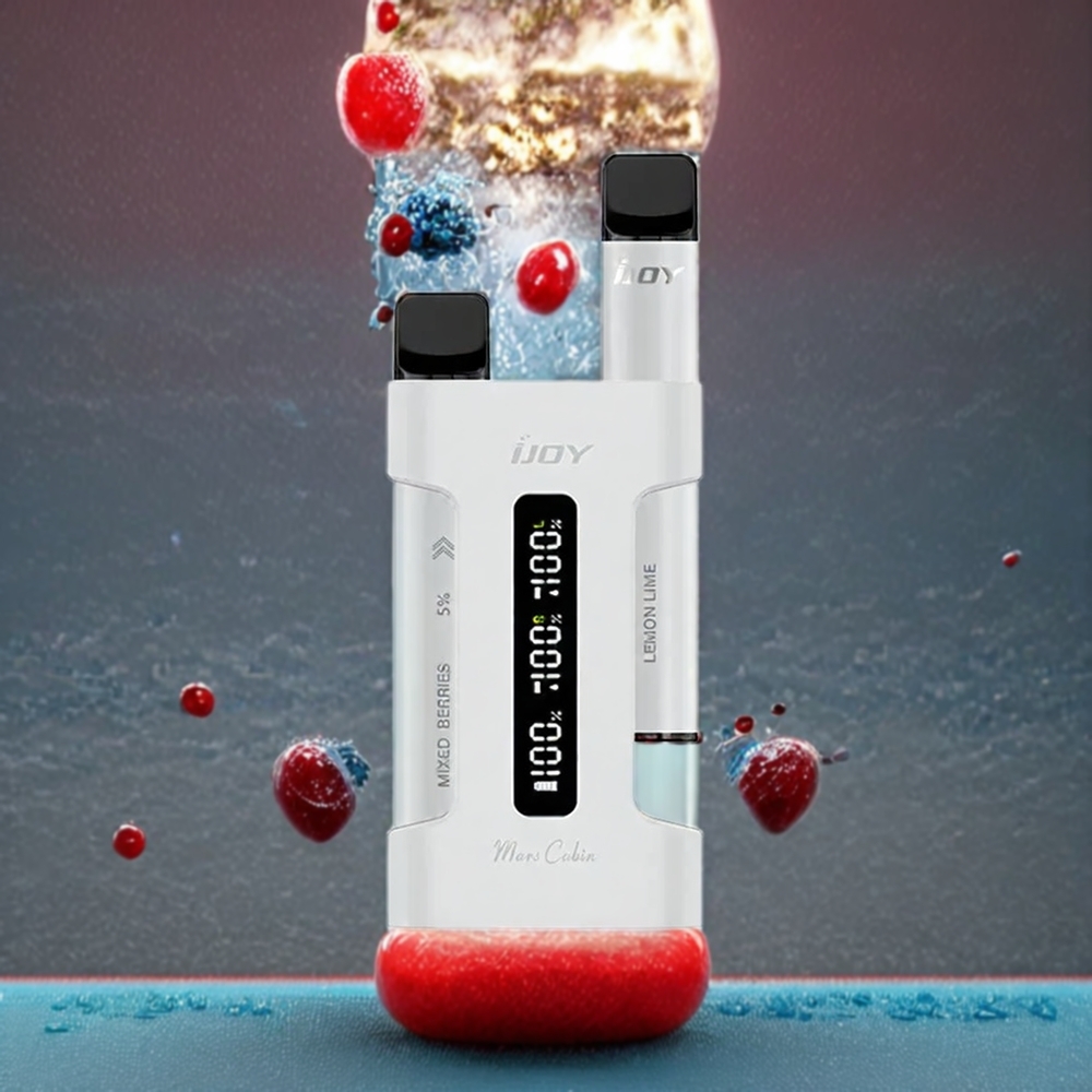 IJOY Mars Cabin 600 Puffar Vit Sverige Grossist
