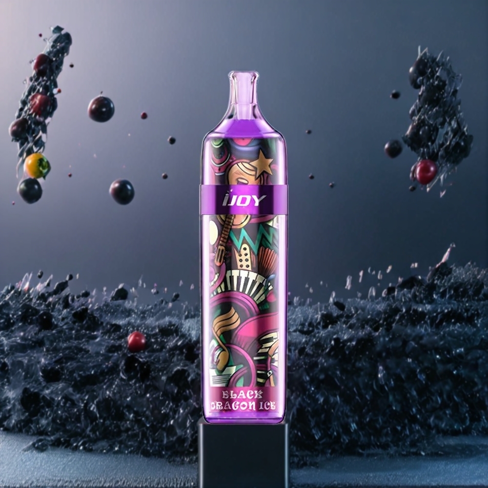 IJOY PUNK 4500 Puff Sverige Grossist Svart Drake Is