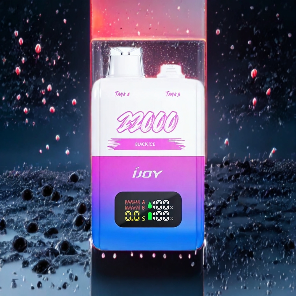 IJOY SD 22000 Puffar Sverige Grossist Svart Is