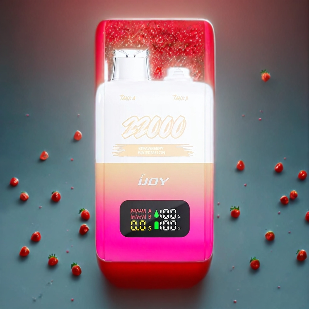 IJOY SD 22000 Puffs 15W Type-C Sverige Grossist Jordgubb Vattenmelon