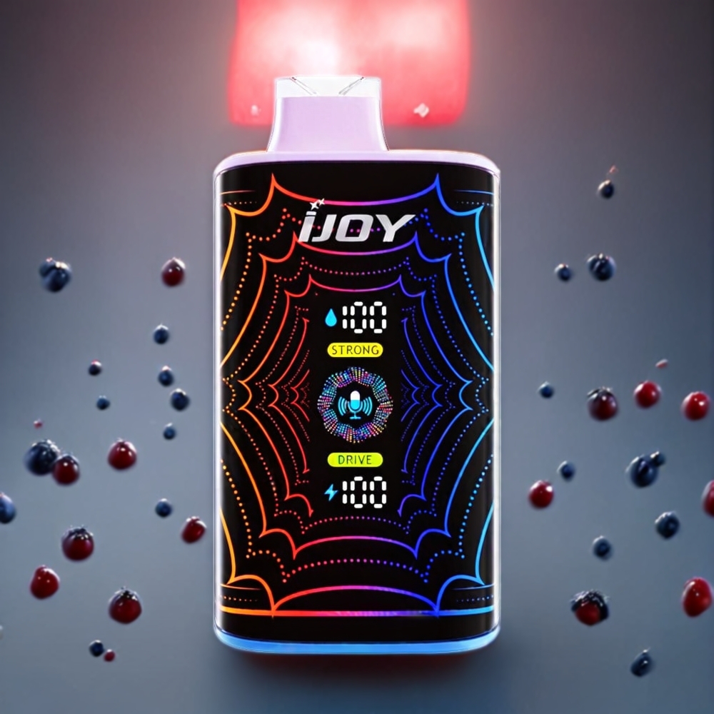 IJOY SD 40000 Puff Justerbar Luftflöde 20ML Blåbär Vattenmelon Sverige Grossist