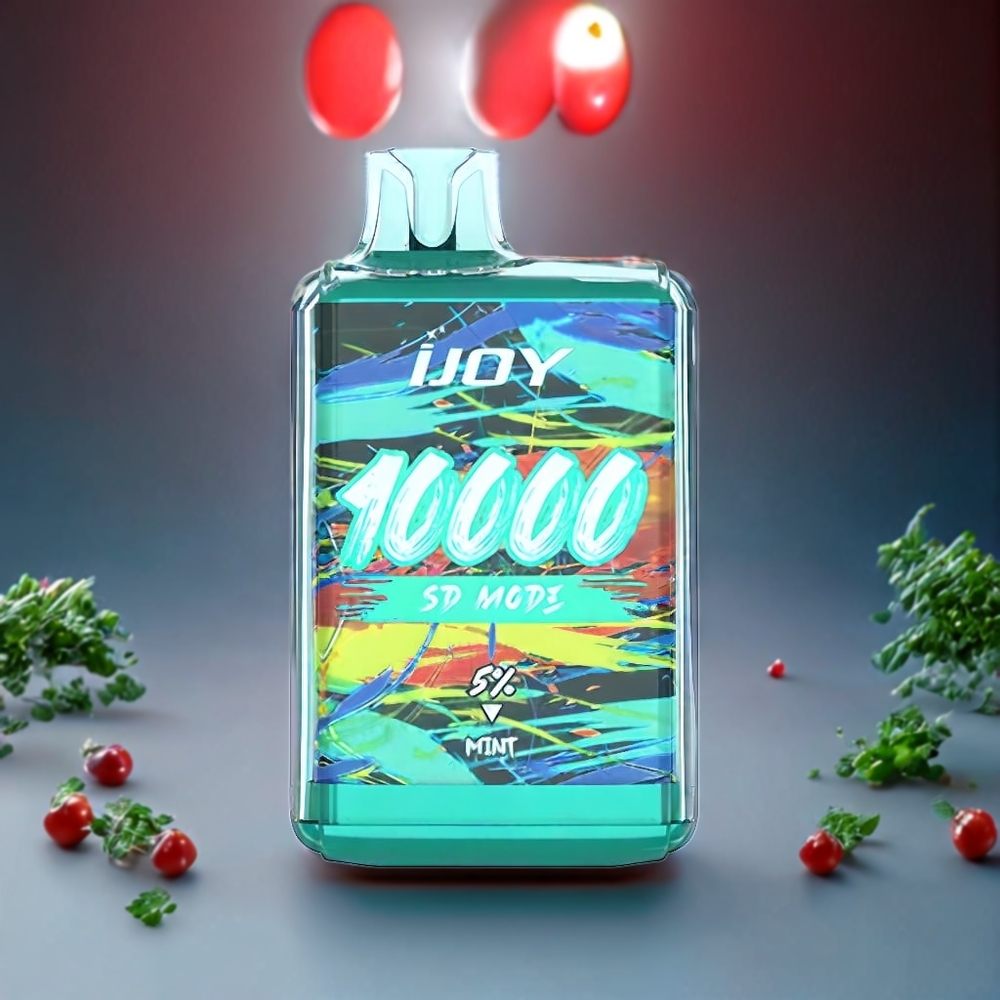 IJOY SD10000 10000 Mun 650mAh 20ml 5% Sverige Grossist Mynta