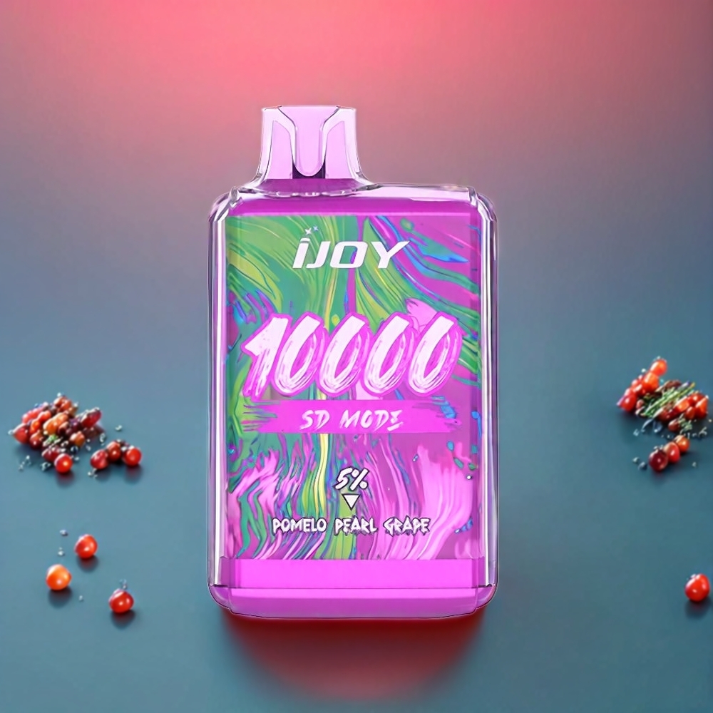 IJOY SD10000 10000 Puff 20ml 5% Sverige Grossist Pomelo Pärla Druva