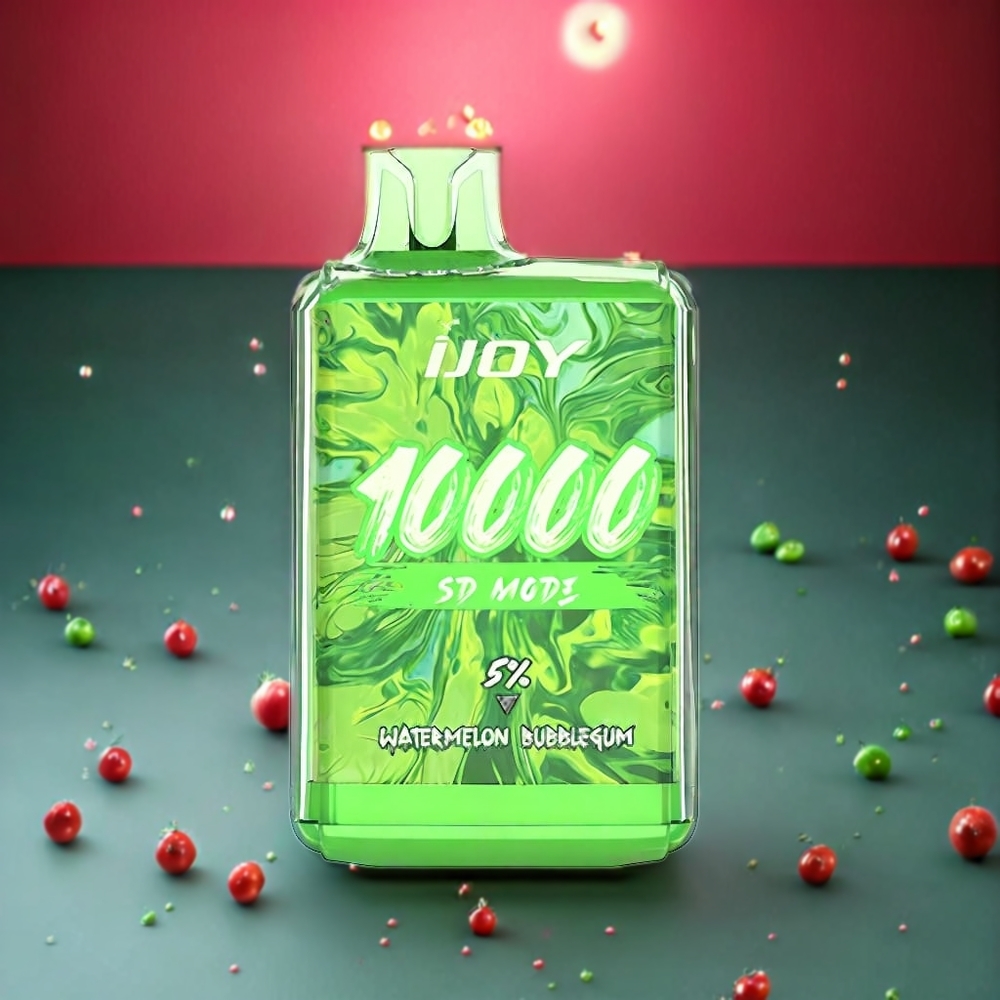 IJOY SD10000 10000 Puff 20ml 5% Sverige Grossist Vattenmelon Tuggummi