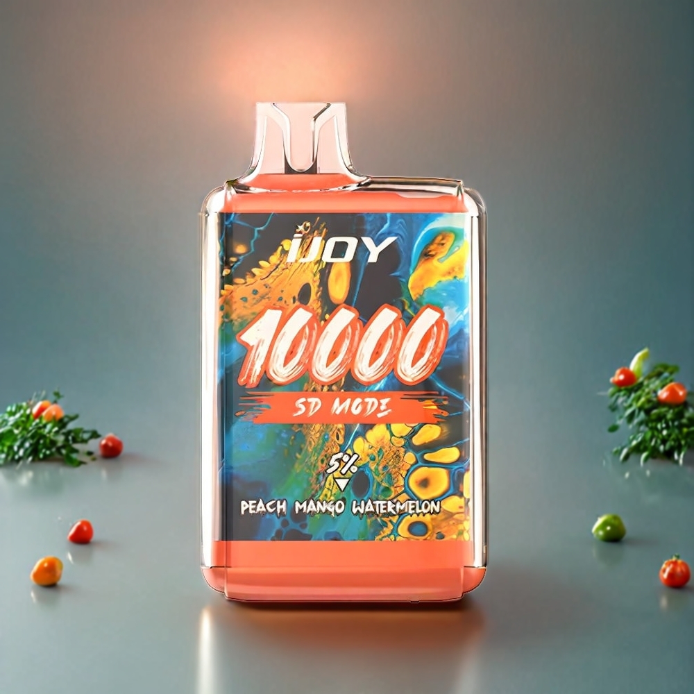 IJOY SD10000 10000 Puffar 20ml 5% Nikotin Sverige Grossist Persika Mango Vattenmelon