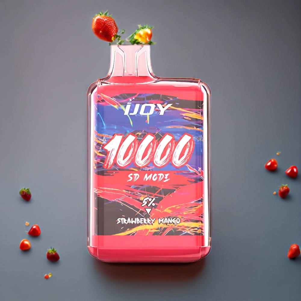 IJOY SD10000 10000 puffar 20ml 5% Nikotin Sverige Grossist Jordgubb Mango