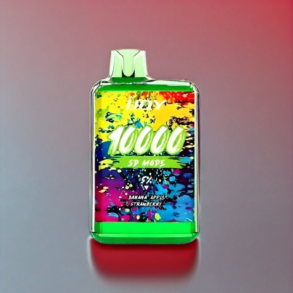 IJOY SD10000 Svensk Engångs 10000 puffar Typ-C 20ml Banan Äpple Jordgubbe Sverige Grossist