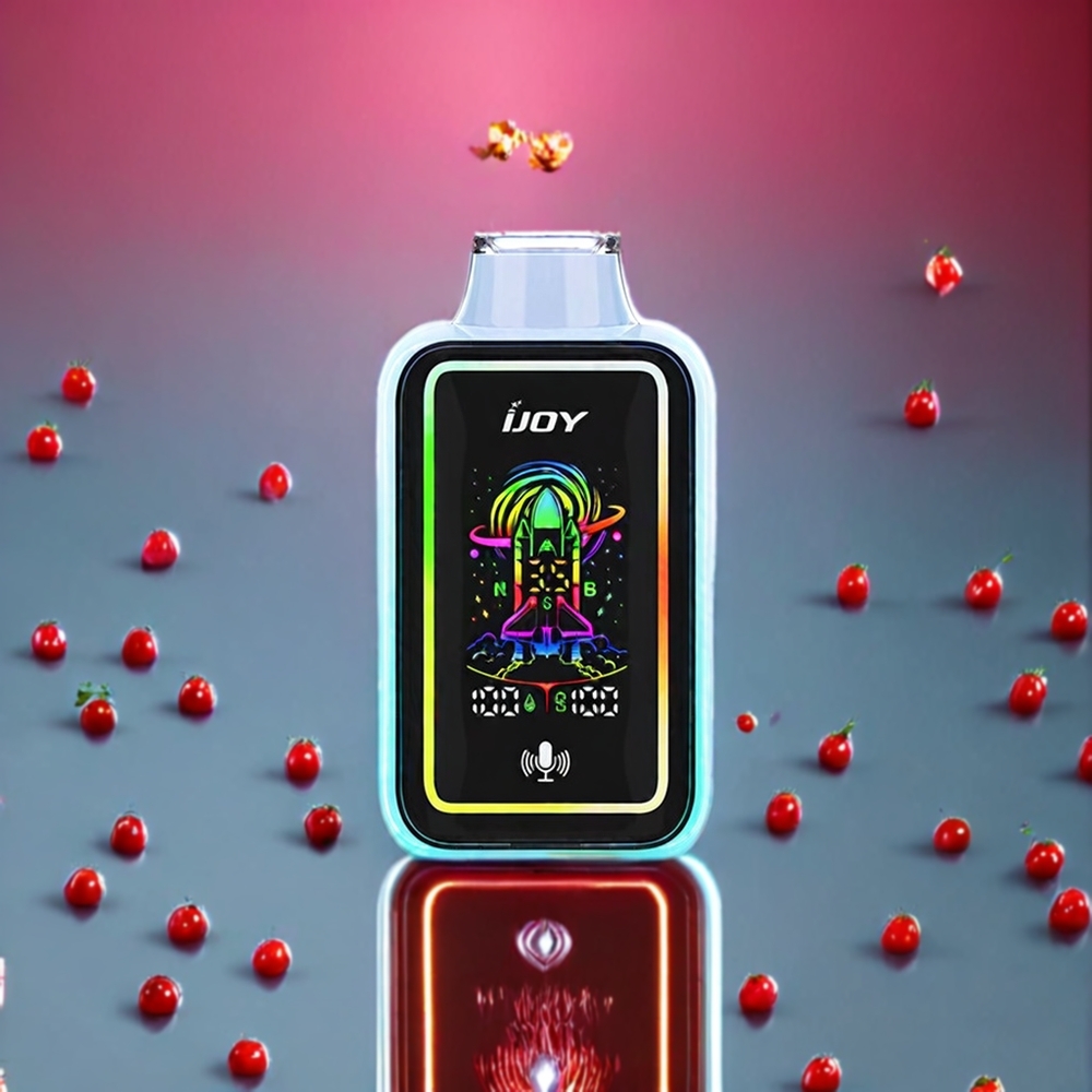 IJOY URANUS 25000 Puffs Justerbar Effekt 25w/40w 20ML Sverige Grossist Hallon Limead