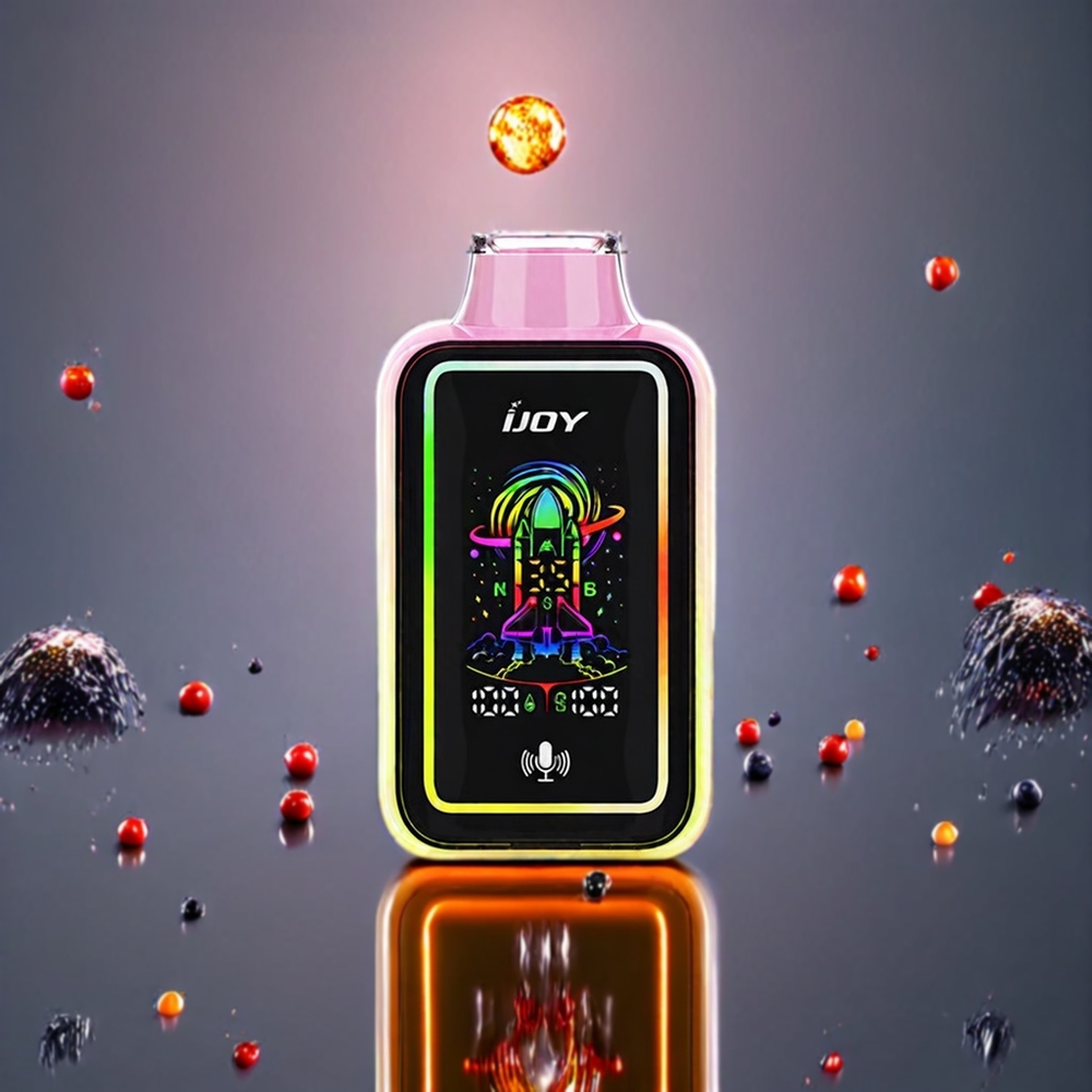 IJOY URANUS 25000 Puffs Justerbar Effekt 25w 40w Luftflöde 850mAh Type-C Sverige Grossist Draka Jordgubb Banan