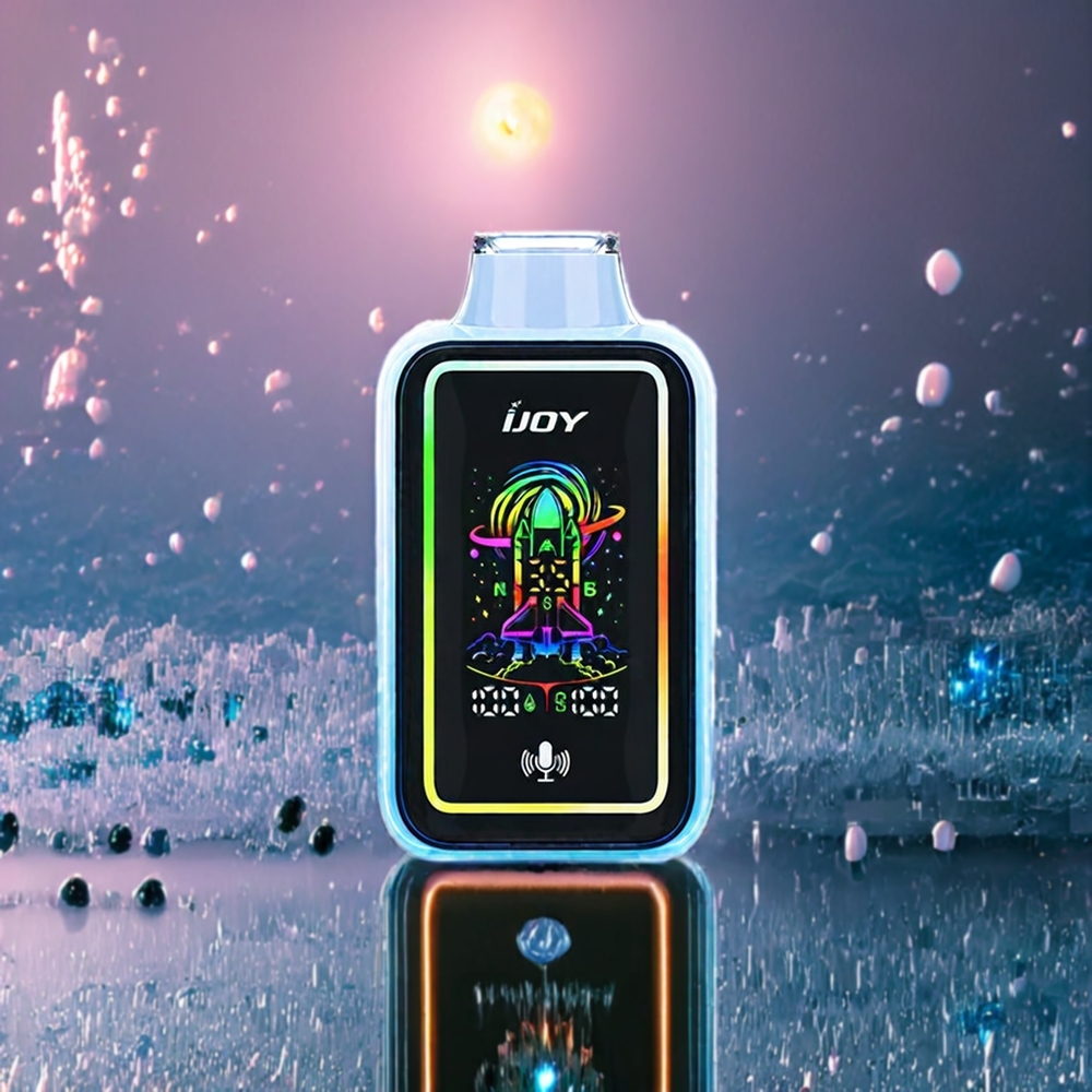 IJOY URANUS 25000 Puffs Justerbar Effekt & Luftflöde 20ML Blå Hallon Is Sverige Grossist