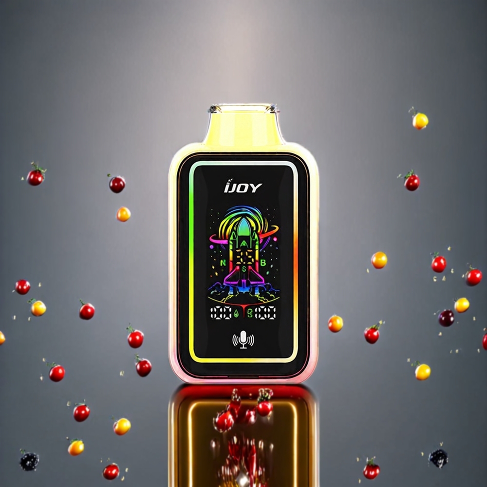 IJOY URANUS 25000 Puffs Justerbar Luftflöde 850 mAh Type-C Sverige Grossist Körsbär Citron