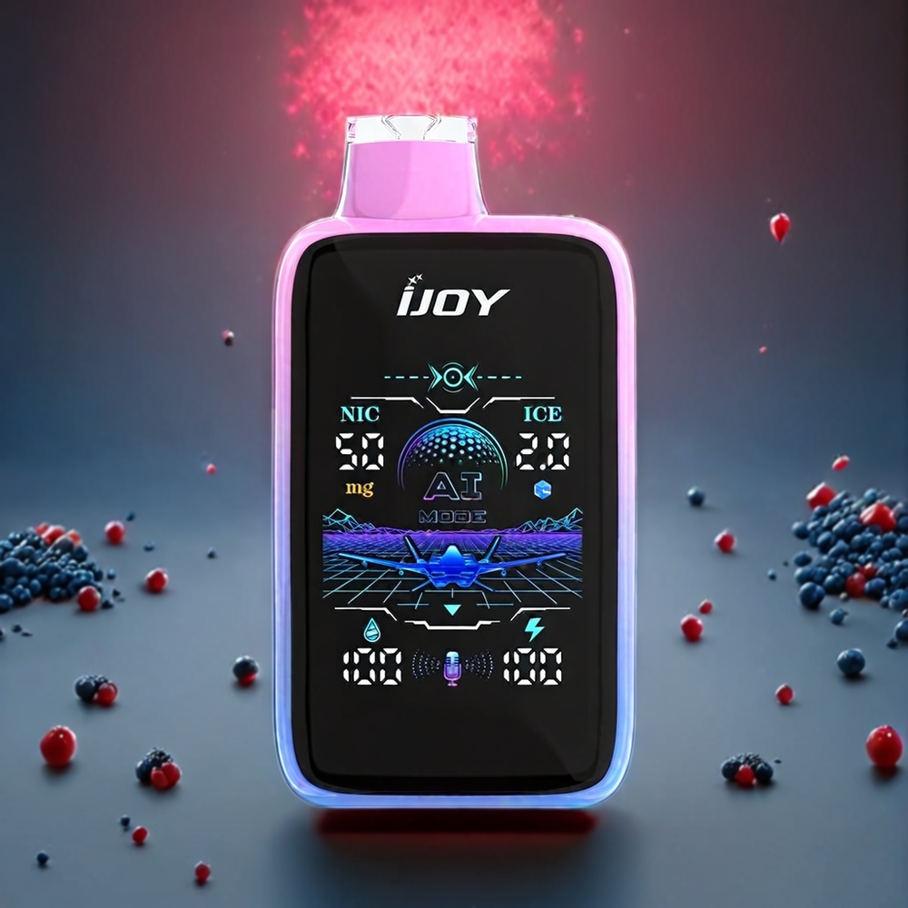 IJOY Uranus Mate 40000 Puffs ICE0-3 1100MAH 20ML Sverige Grossist Blåbär Vattenmelon