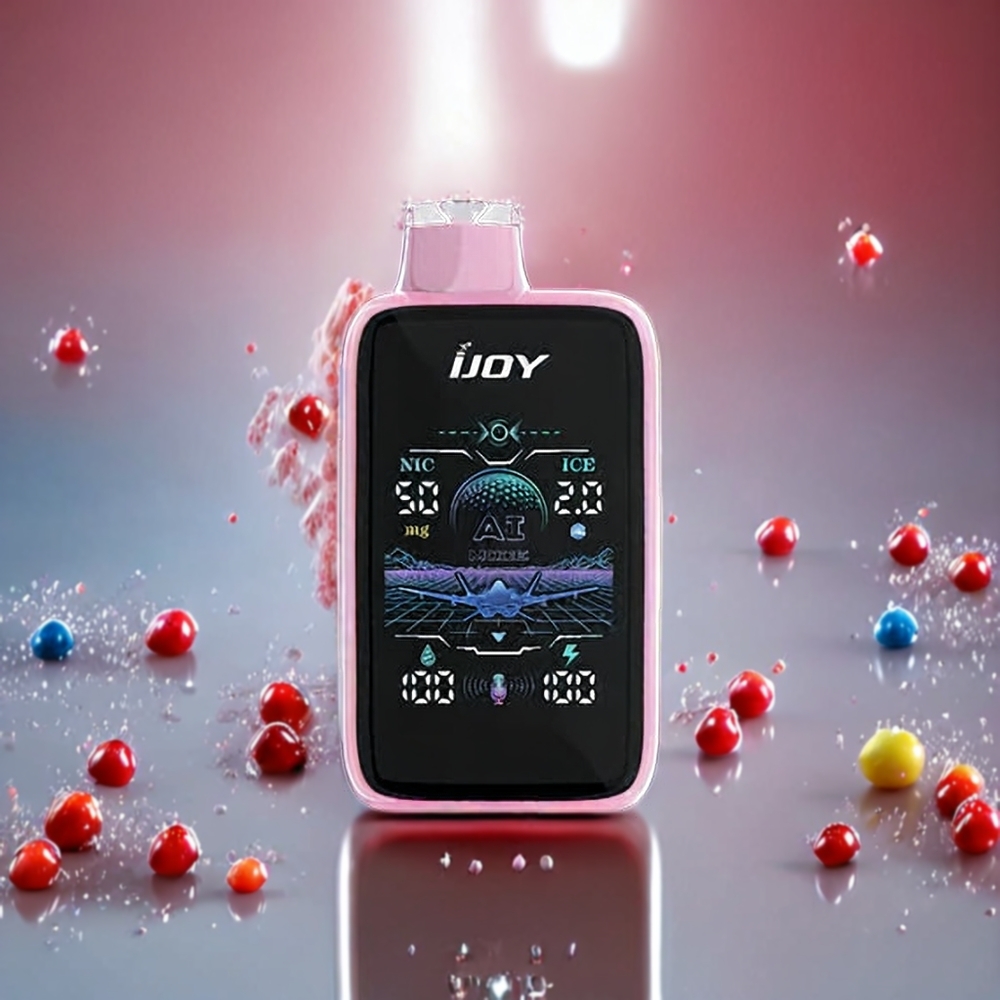 IJOY Uranus Mate 40000 Puffs ICE0-3 1100mAh Type-C Sverige Grossist Bomullsgodis