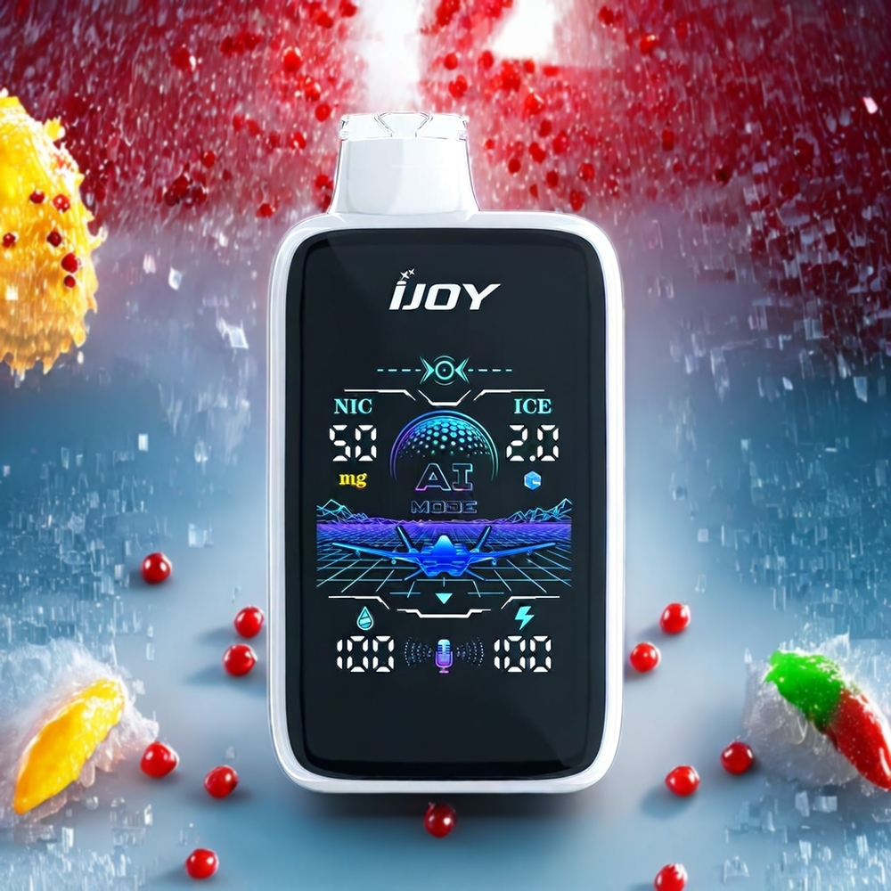 IJOY Uranus Mate 40000 Puffs ICE3 28W Vit Gummibjörn Is Sverige Grossist