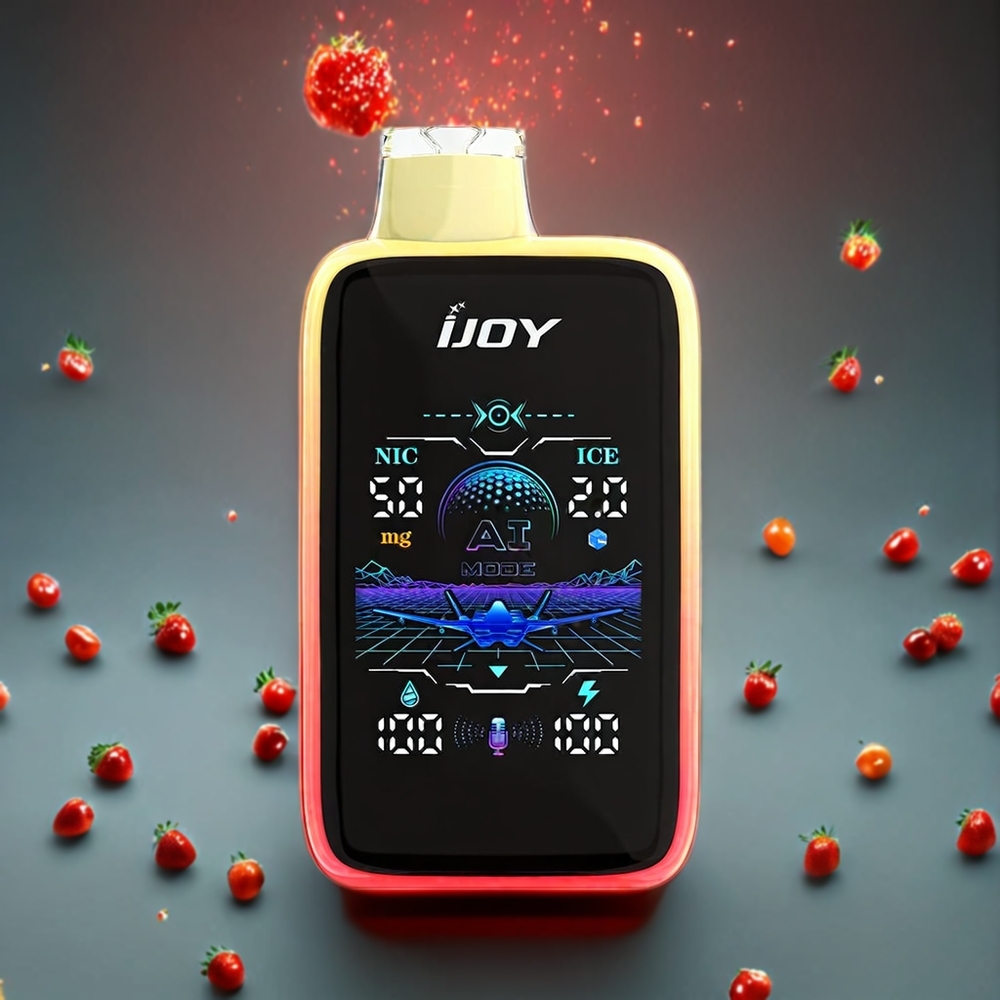 IJOY Uranus Mate 40000 Puffs ICE CONTROL 1100MAH TYPE-C Sverige Grossist Jordgubb Mango