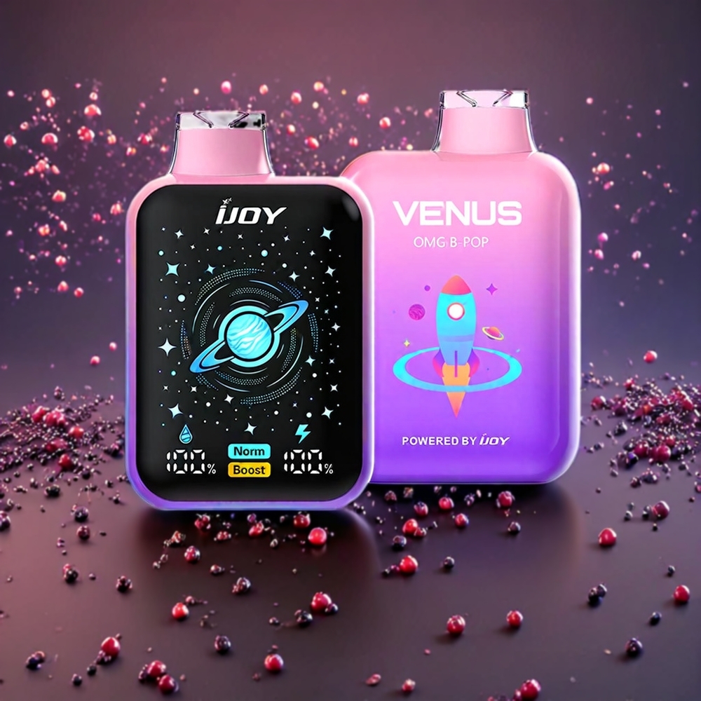 IJOY VENUS 25000 Puffs 0.4 Ohm Dual Mesh Coil 20ML Sverige Grossist Omg B Pop