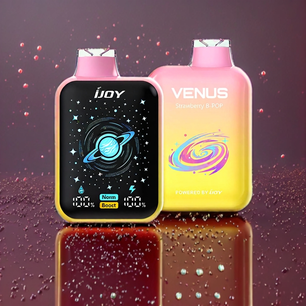IJOY VENUS 25000 Puffs 20ML 900 mAh Sverige Grossist Jordgubb B Pop