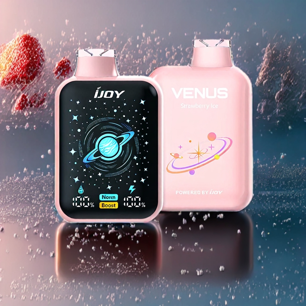 IJOY VENUS 25000 Puffs 20ML 900 mAh Sverige Grossist Jordgubb Is