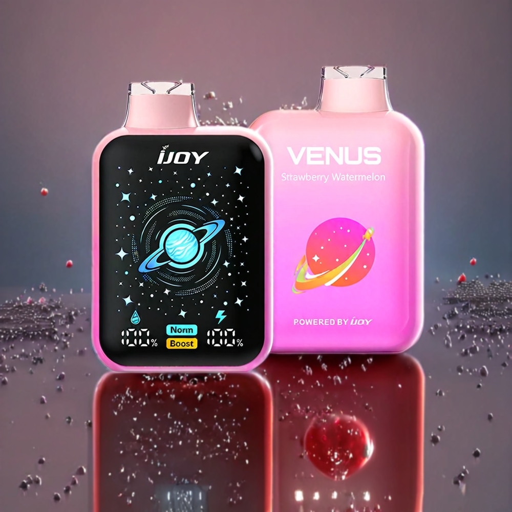 IJOY VENUS 25000 Puffs 20ML 900 mAh TYPE-C Sverige Grossist Jordgubb Vattenmelon