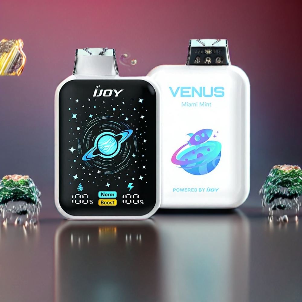 IJOY VENUS 25000 Puffs 20ML 900 mAh TYPE-C Sverige Grossist Miami Mynta