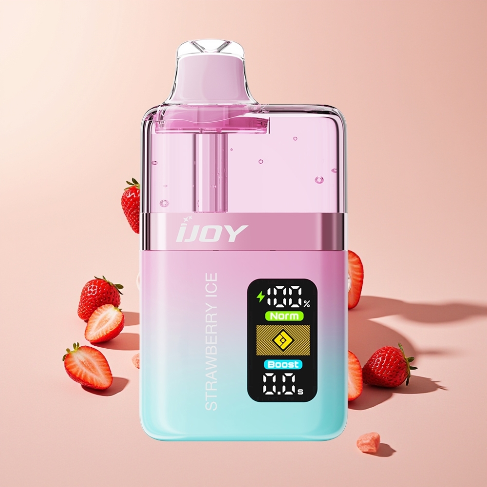 IJOY XP50000 50000 Puff 50mg/ml 1000 mAh Type-C Sverige Grossist Jordgubb Is